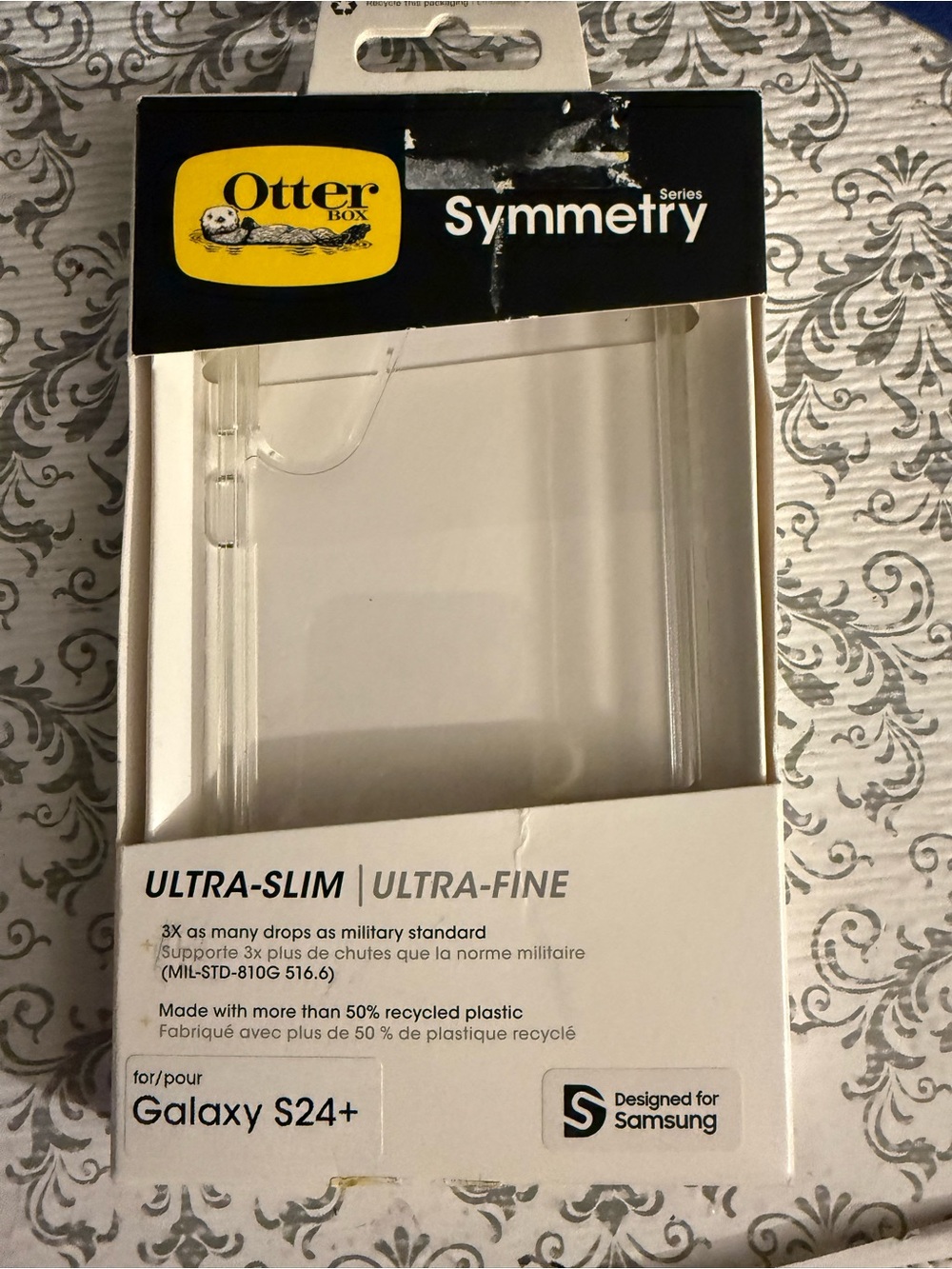 New samsung galaxy s24 plus clear otterbox